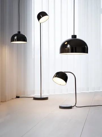 Grant pendant lamp - Black, small- steel, granite - Normann Copenhagen