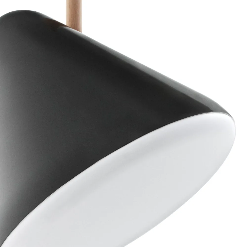Hello floor lamp, White, beech legs Normann Copenhagen