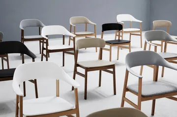 Herit armchair oak - Dusty Green - Normann Copenhagen