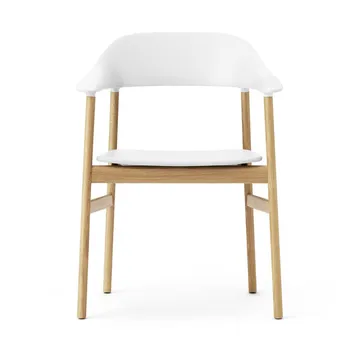 Herit armchair oak - White - Normann Copenhagen