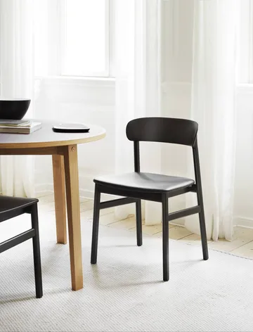 Herit chair smoked oak - Dusty green (green) - Normann Copenhagen