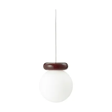 Hinx pendant lamp - Burgundy, Ø15x18 cm - Normann Copenhagen