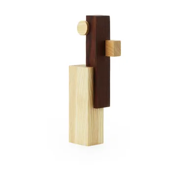 Join sculpture small - Ash-carbonized ash - Normann Copenhagen