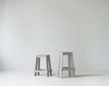 Let bar stool 65 cm - Light Grey - Normann Copenhagen