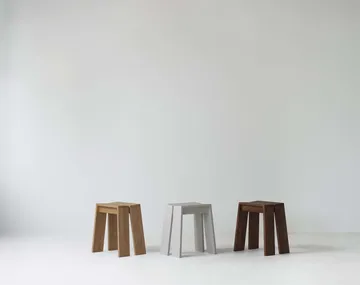 Let stool - Brown Stained Ash - Normann Copenhagen