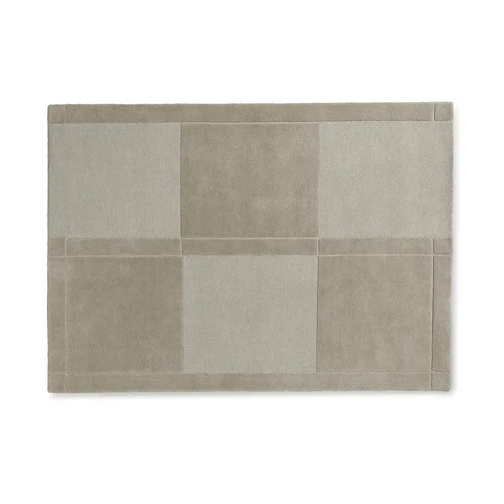 Level wool rug - Warm grey, 170x240 cm - Normann Copenhagen