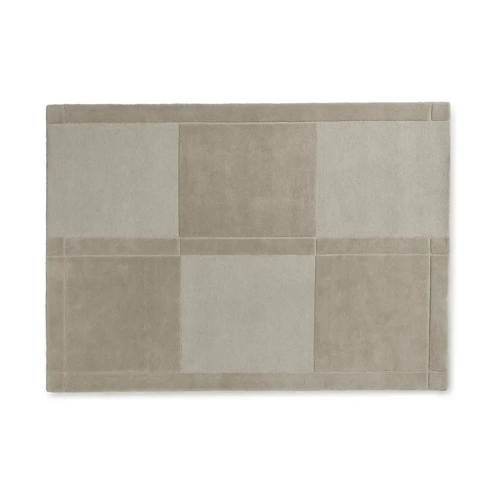 Level wool rug - Warm grey, 250x350 cm - Normann Copenhagen