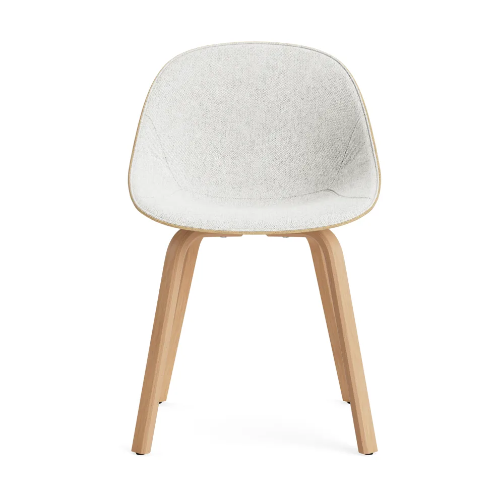 Mat Chair chair front upholstered, Hallingdal 110-hemp-beech Normann Copenhagen