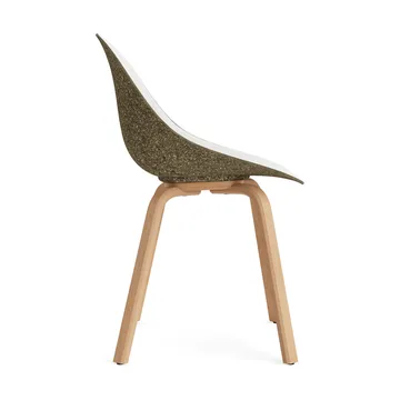Mat Chair chair front upholstered - Hallingdal 110-seaweed-beech - Normann Copenhagen