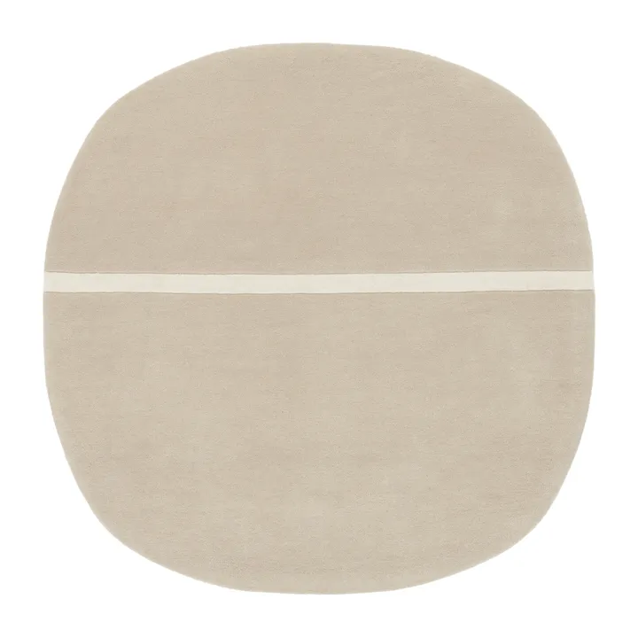 Oona rug 140x140 cm - Sand - Normann Copenhagen