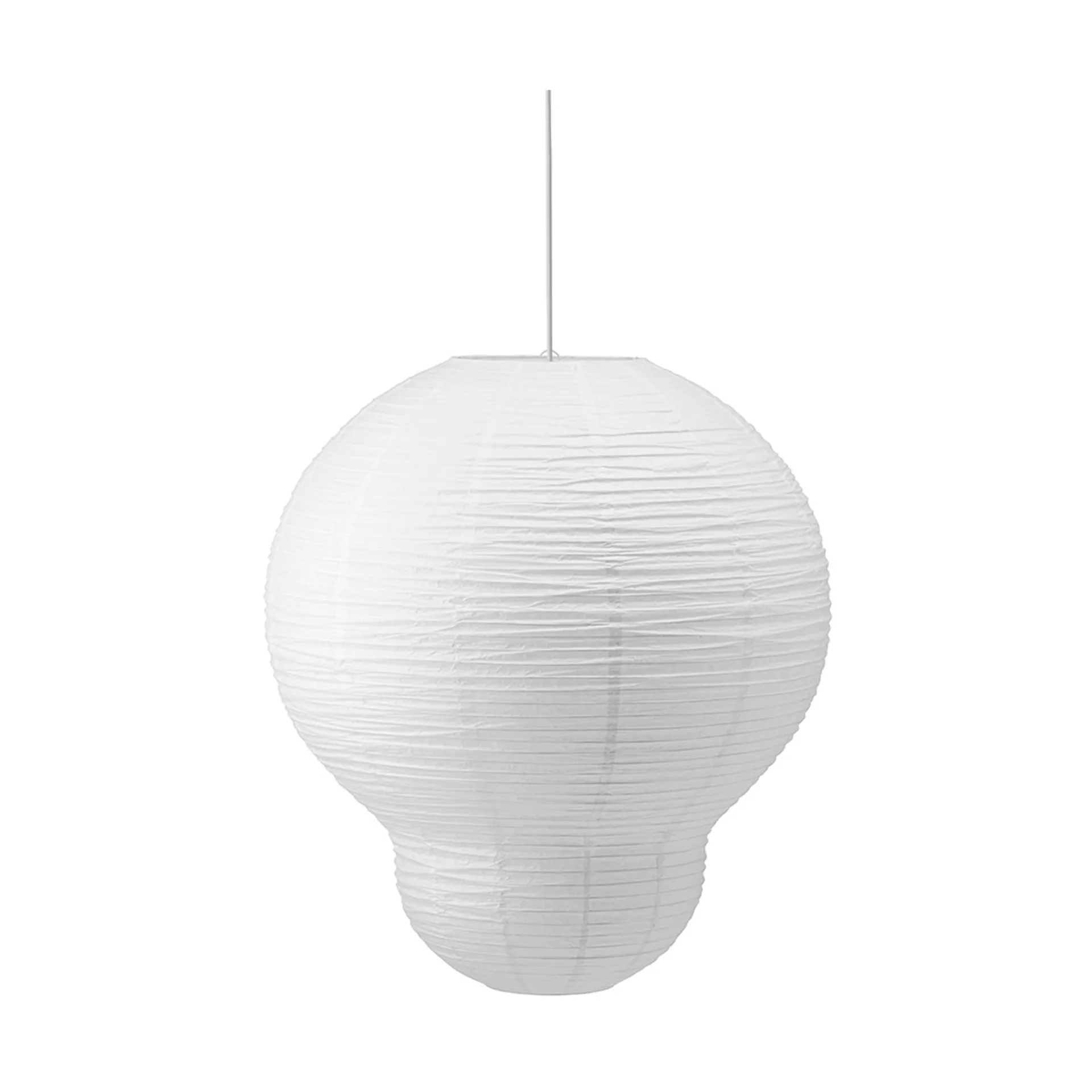 Puff Bulb lampshade 60x75 cm, White Normann Copenhagen
