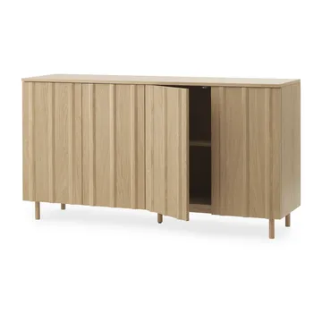 Rib sideboard 45x159 cm - Oak - Normann Copenhagen