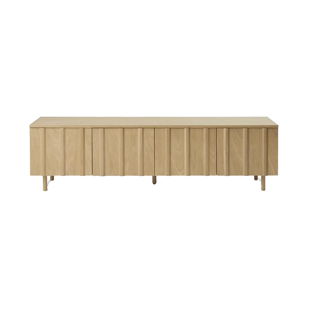 Rib sideboard low, Oak Normann Copenhagen