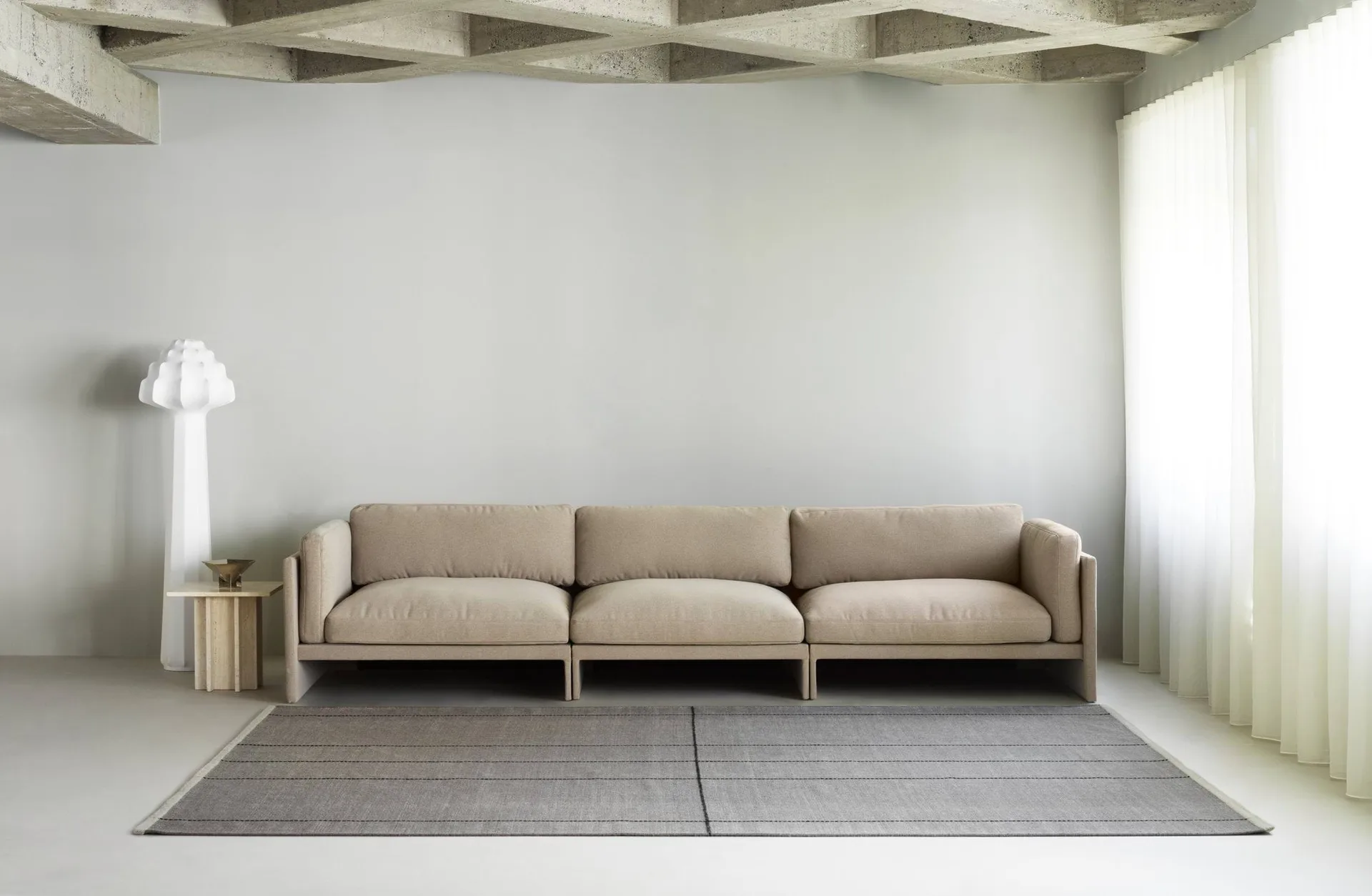 Seam rug, Blue tones, 200x300 cm Normann Copenhagen
