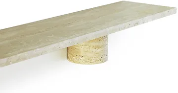 Sten Shelf 120 cm - Travertine - Normann Copenhagen