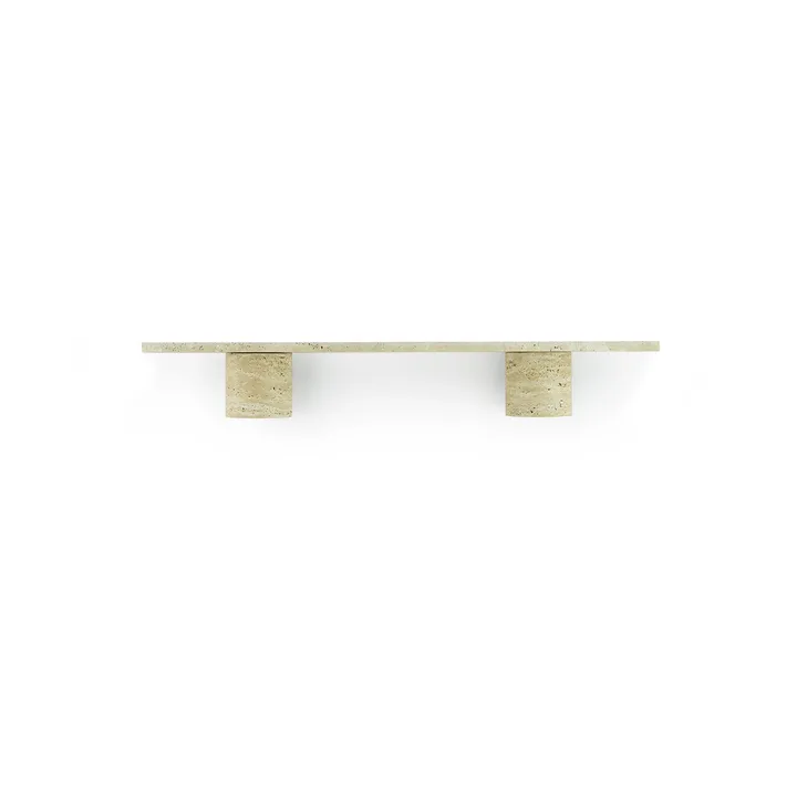 Sten Shelf 80 cm - Travertine - Normann Copenhagen