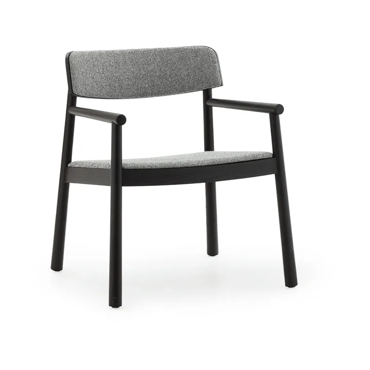Timb armchair - Black ash-Hallingdal 166 - Normann Copenhagen