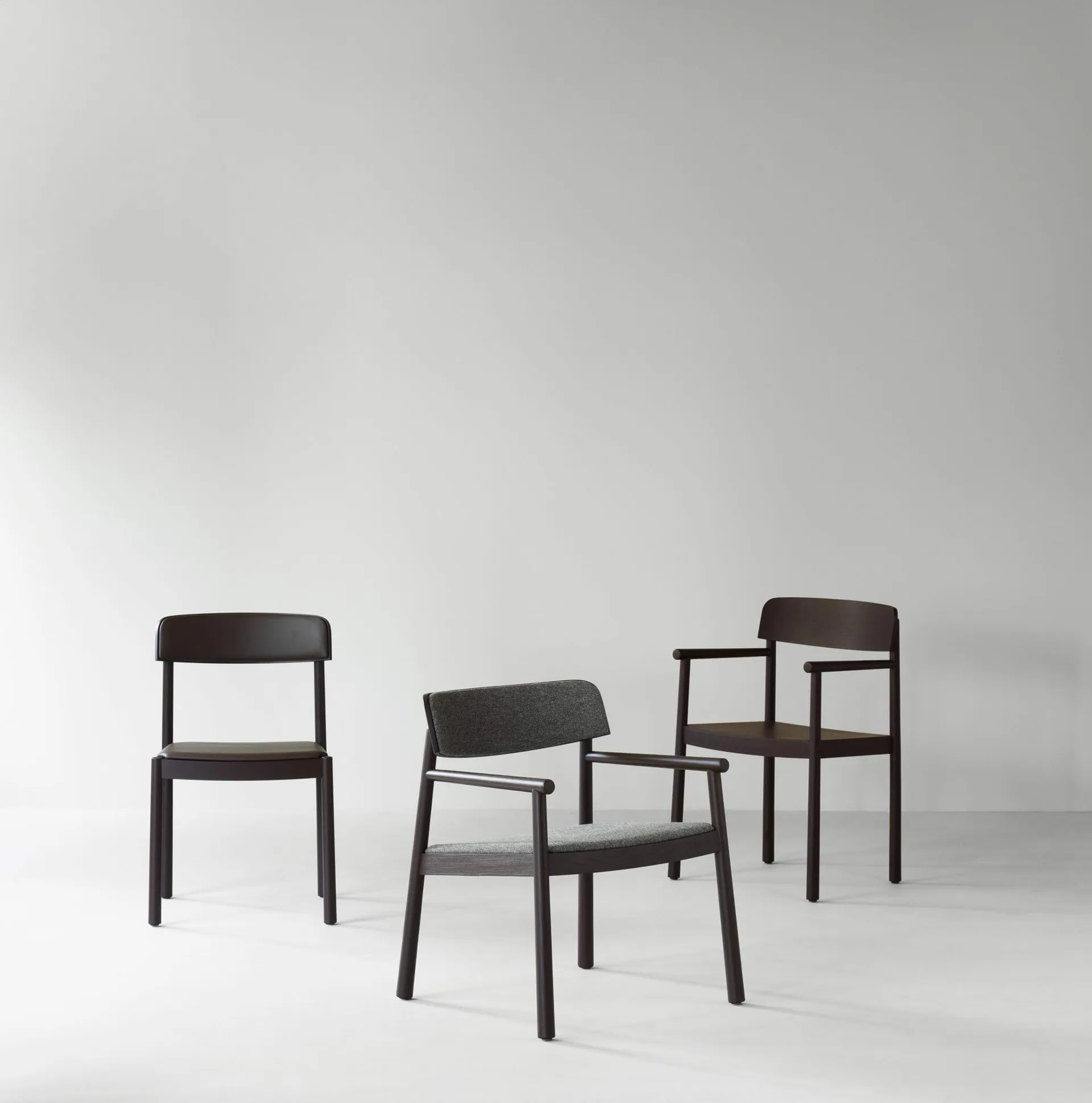 Timb chair, Brown ash-Hallingdal 368 Normann Copenhagen