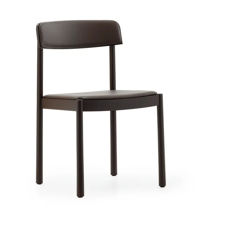 Timb chair - Brown ash-ultra leather chocolate - Normann Copenhagen