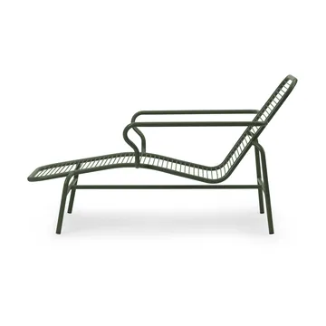 Vig Chaise Lounge sunbed - Green - Normann Copenhagen