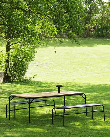 Vig Robinia 90x200 cm - Black - Normann Copenhagen