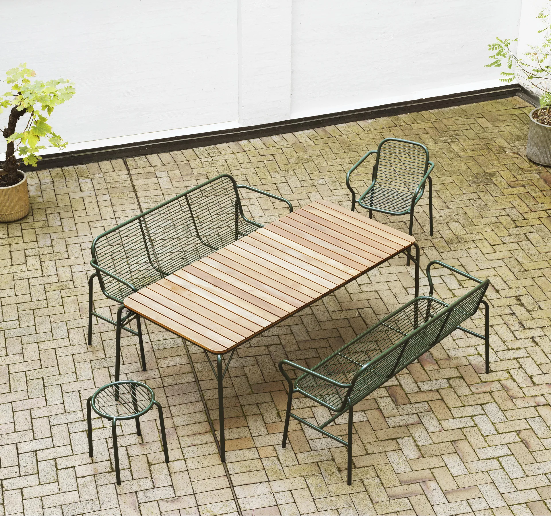 Vig stool, Green Normann Copenhagen