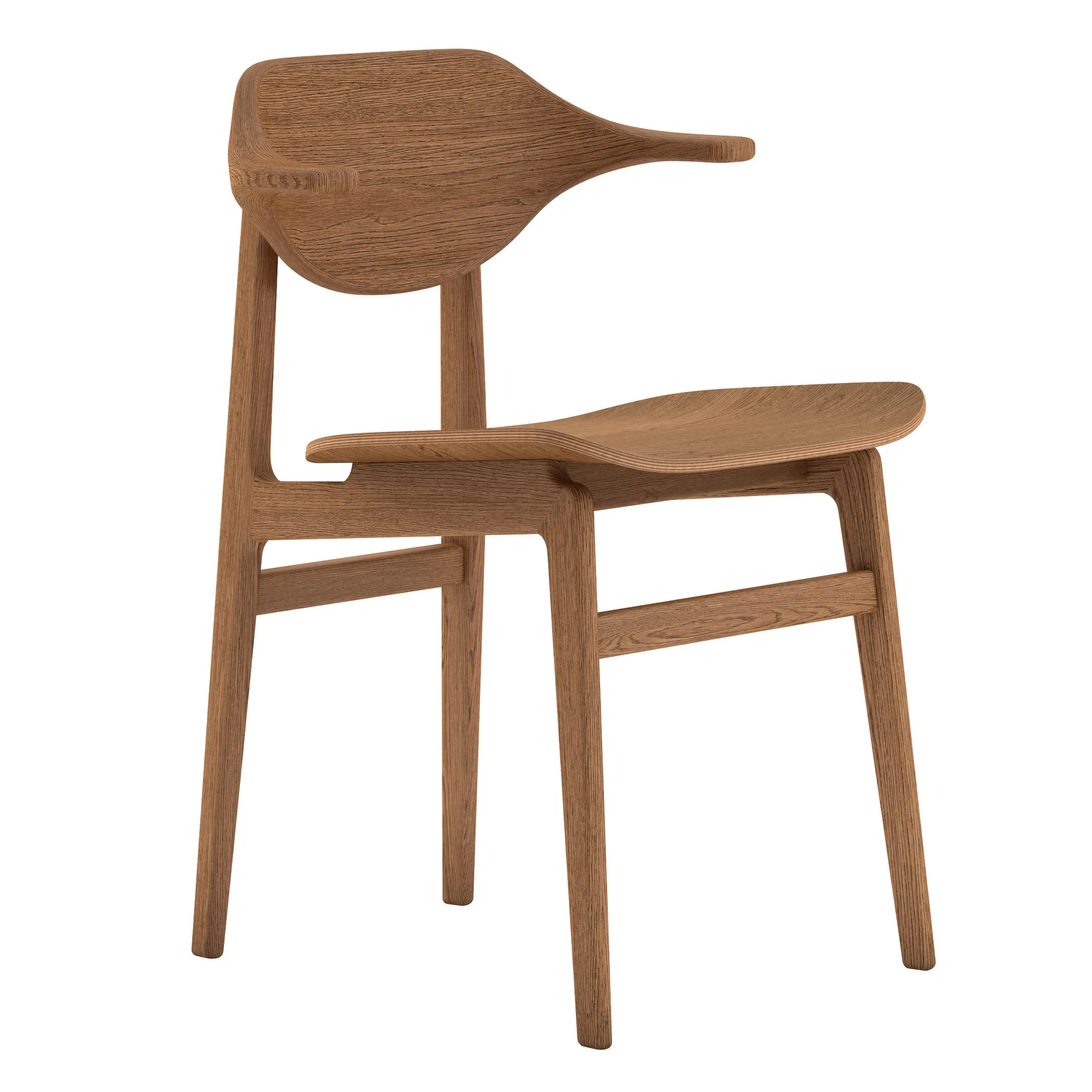 Buffalo chair, Light smoked oak NORR11