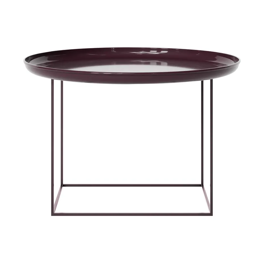 Duke coffee table medium, Lacquered maroon NORR11