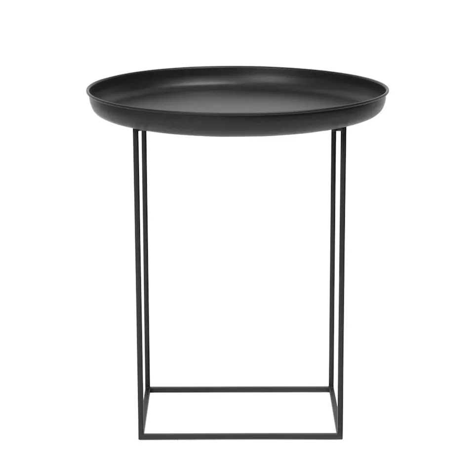 Duke side table small, Earth black NORR11
