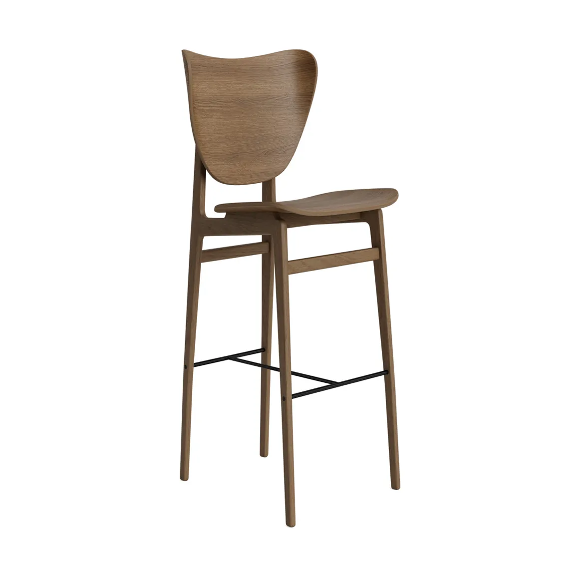 Elephant bar stool, Light smoked, 75 cm NORR11