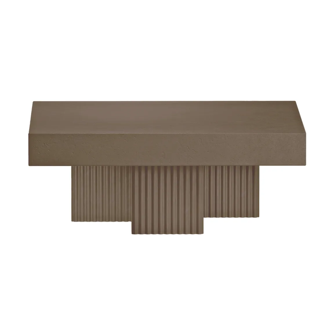 Gear coffee table, Clay, 100x100 cm NORR11