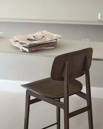 NY11 bar stool - Dark smoked oak, 75 cm - NORR11
