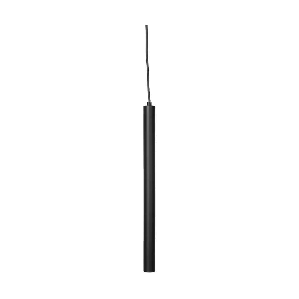Pipe pendant lamp, Black, medium NORR11