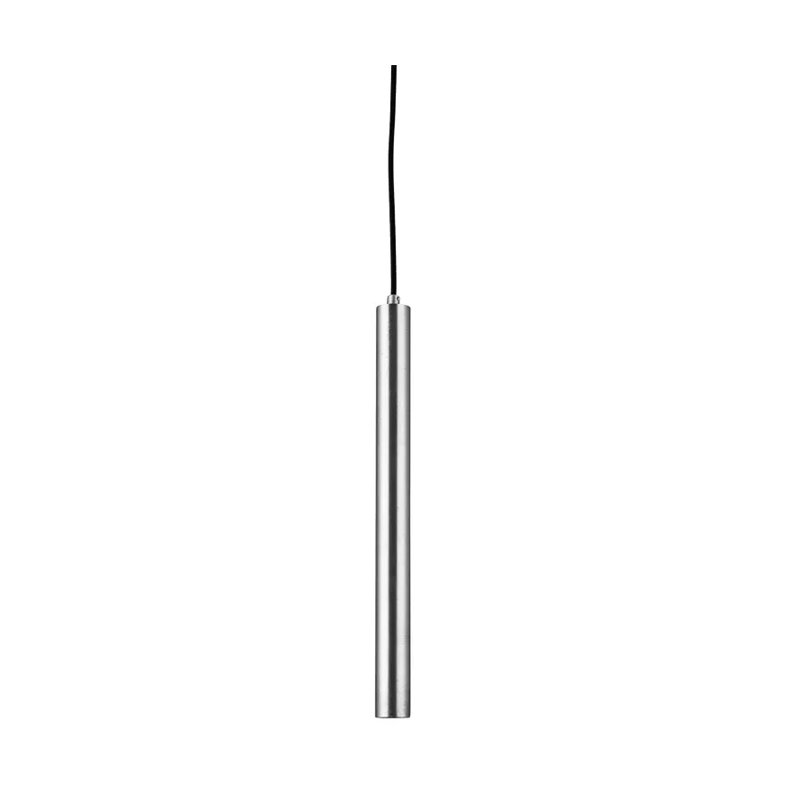 Pipe pendant lamp, Polished steel, small NORR11