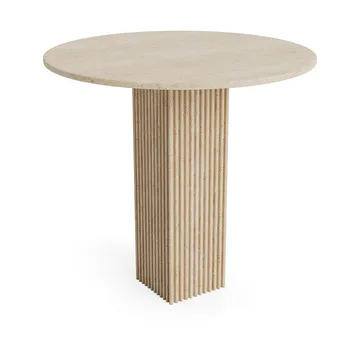 Soho dining table - Beige, Ø80 cm - NORR11