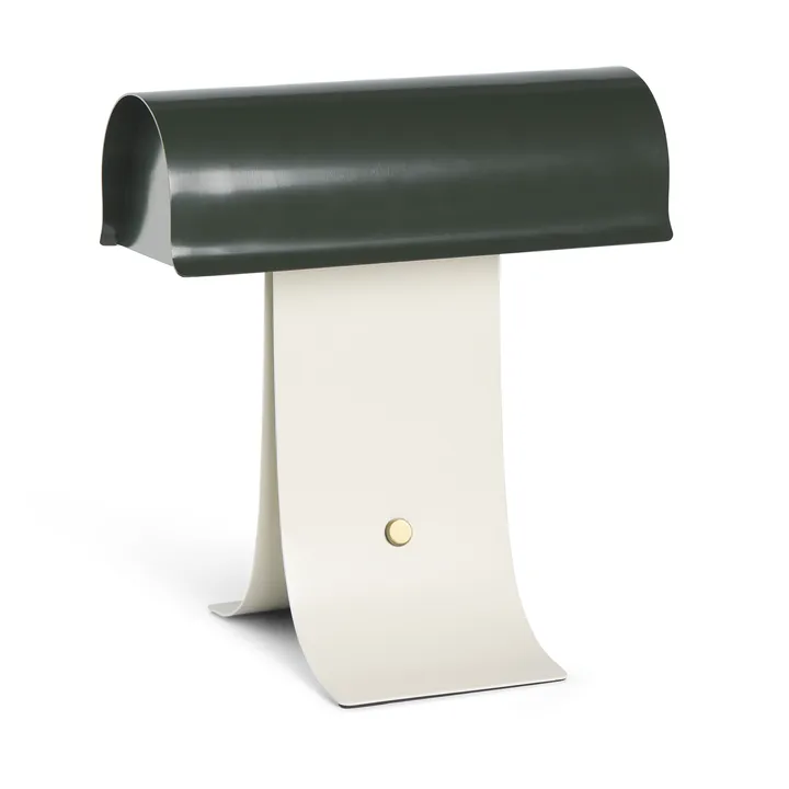 Archive table lamp 25 cm - Dark green light grey - Northern