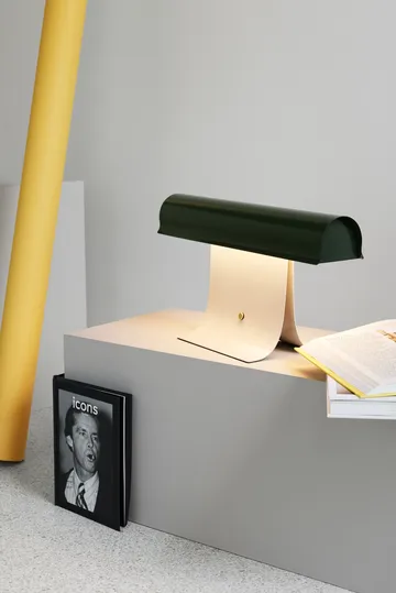 Archive table lamp 50 cm - Dark green light grey - Northern