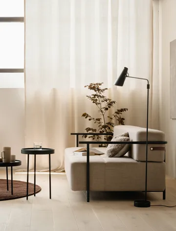 Birdy swing floor lamp - Black-black - Northern