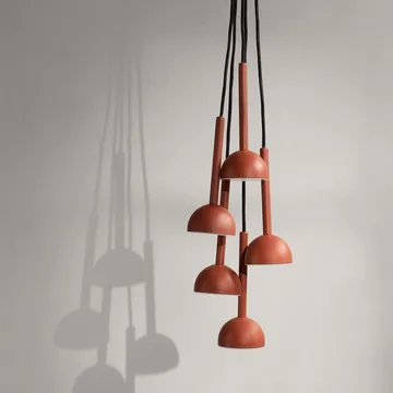 Blush ceiling lamp - Rust - Northern