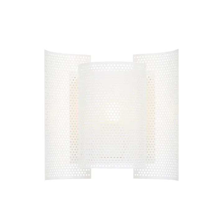 Butterfly wall lamp perforated - White - Northern