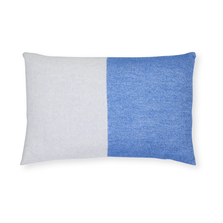 Echo cushion cover 40x60 cm - Vertical blue - Northern