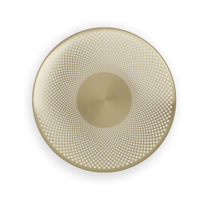 Glint wall light Ø25 cm - Brass - Northern