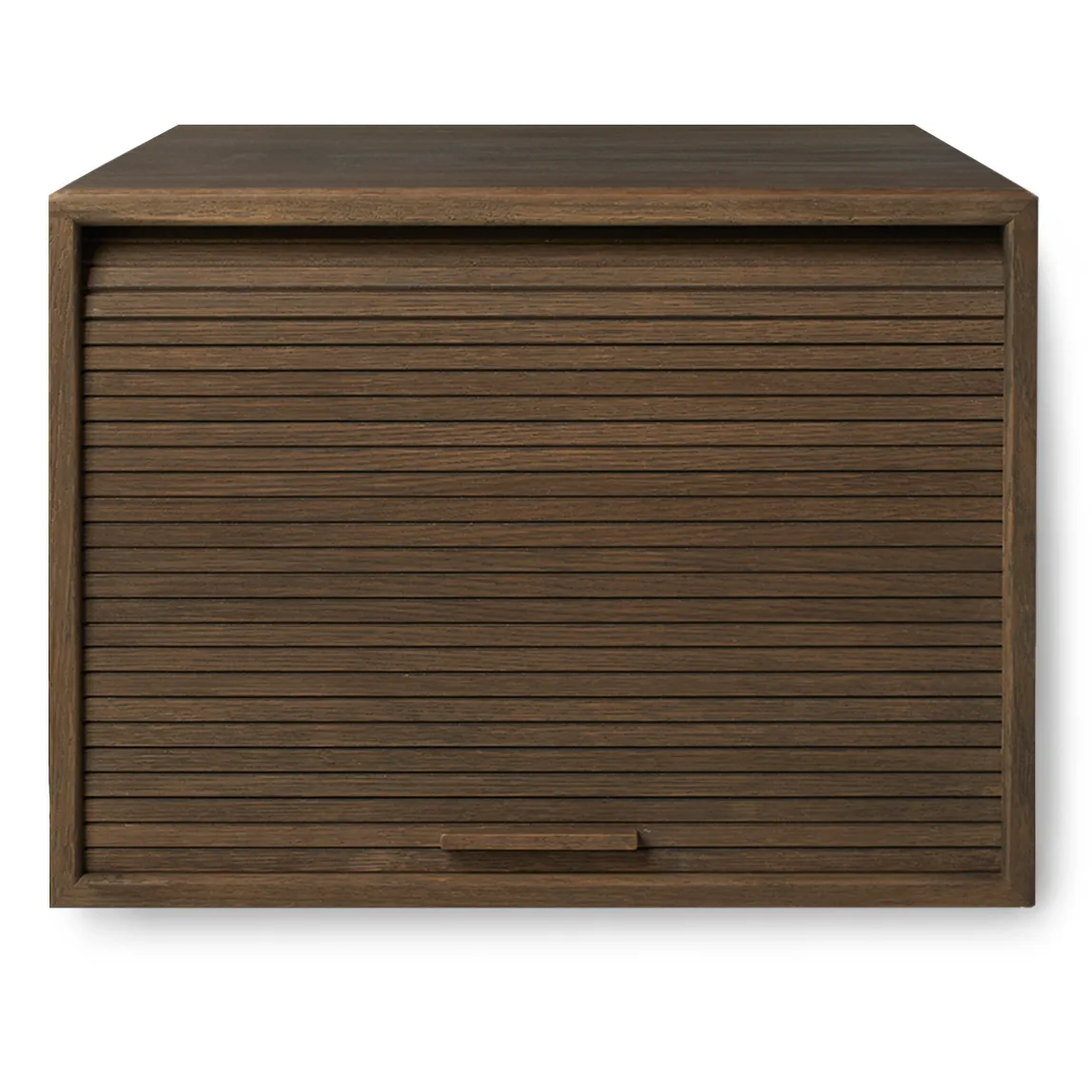 Hifive cabinet with jalusi door, Oak smoked Northern