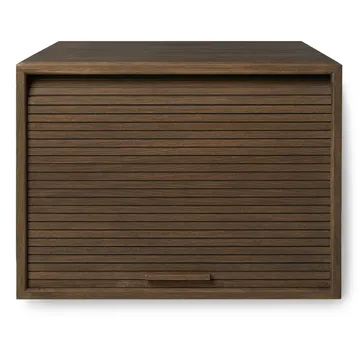 Hifive cabinet with jalusi door - Oak smoked - Northern