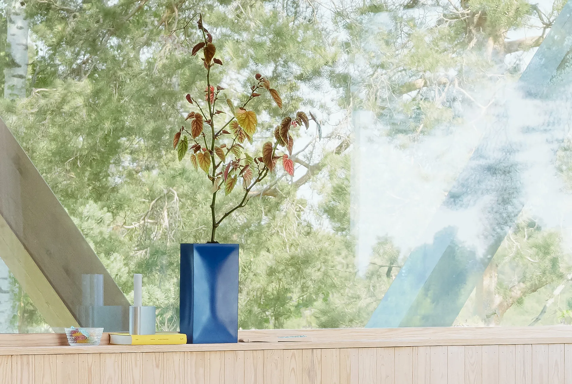 Into vase, Dark blue Northern
