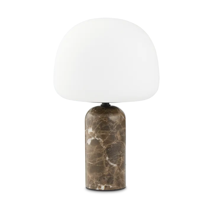 Kin table lamp 33 cm - Brown marble - Northern