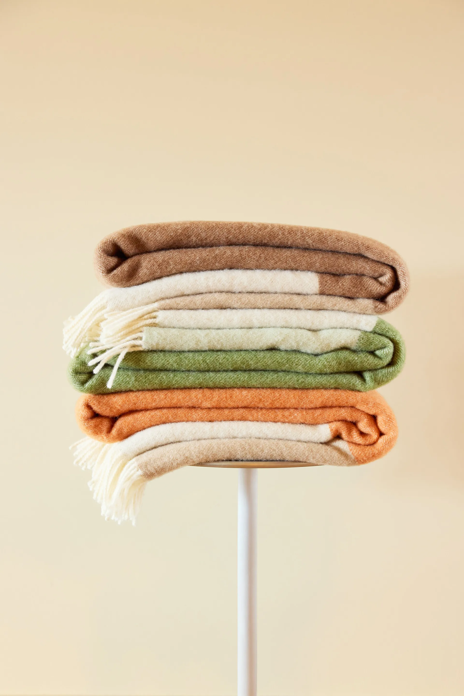 Layer throw blanket, Green, 130x170 cm Northern