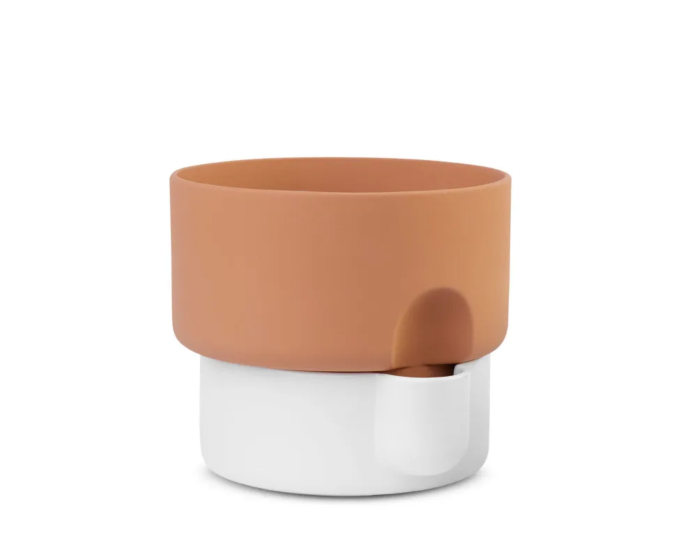 Oasis flower pot large, White Northern