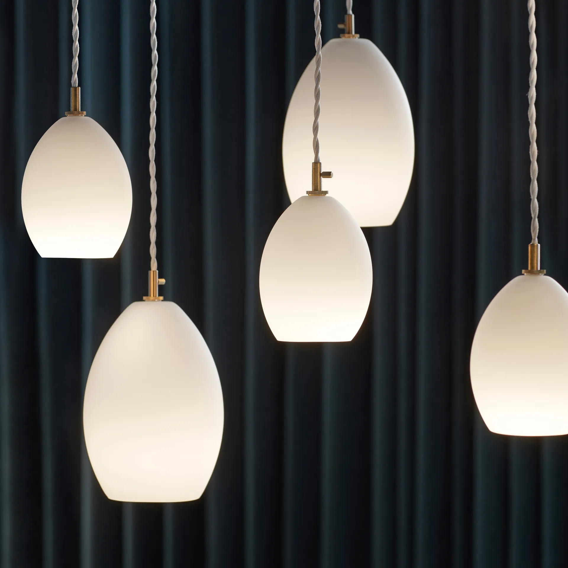 Unika ceiling lamp white, Small Northern