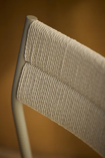 Vev armchair - Grey beige-natural rope - Northern